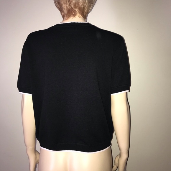 Juicy Couture Womens Black Classic Car Logo Top XL - Picture 3 of 4